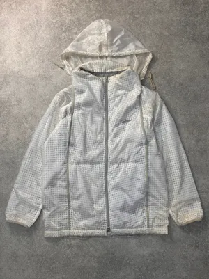 90s Final Home By Issey Miyake Transparent Textured Windbreaker