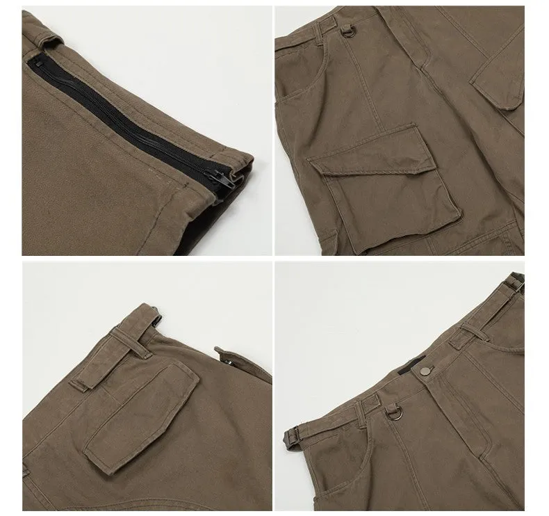 Advanced Sense Straight-leg Wide-leg Pants