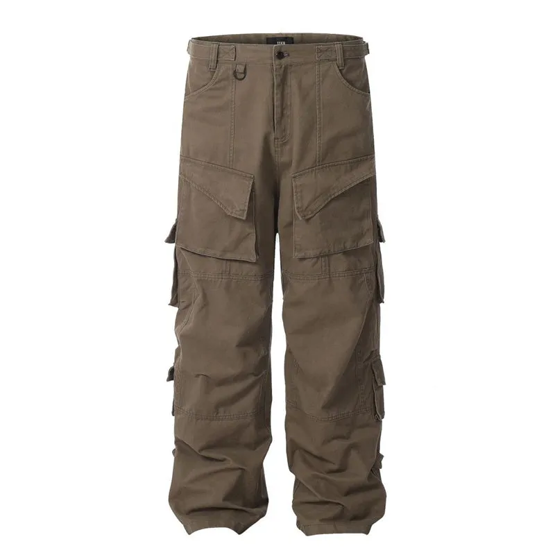 Advanced Sense Straight-leg Wide-leg Pants