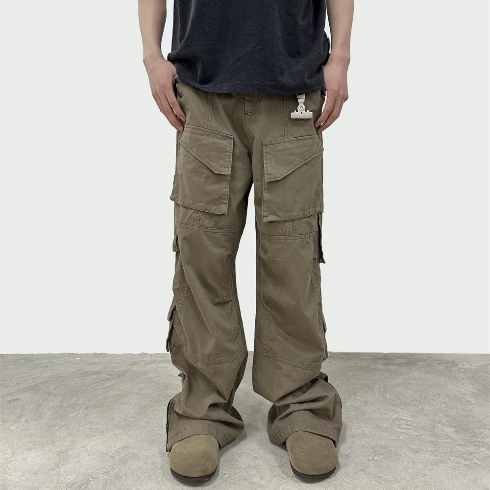 Advanced Sense Straight-leg Wide-leg Pants