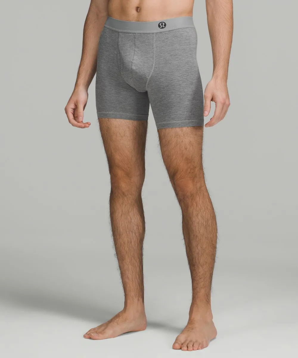 Always In Motion long boxers with fly 3 pieces Lululemon, black