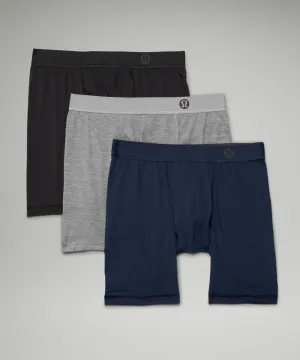 Always In Motion long boxers with fly 3 pieces Lululemon, black