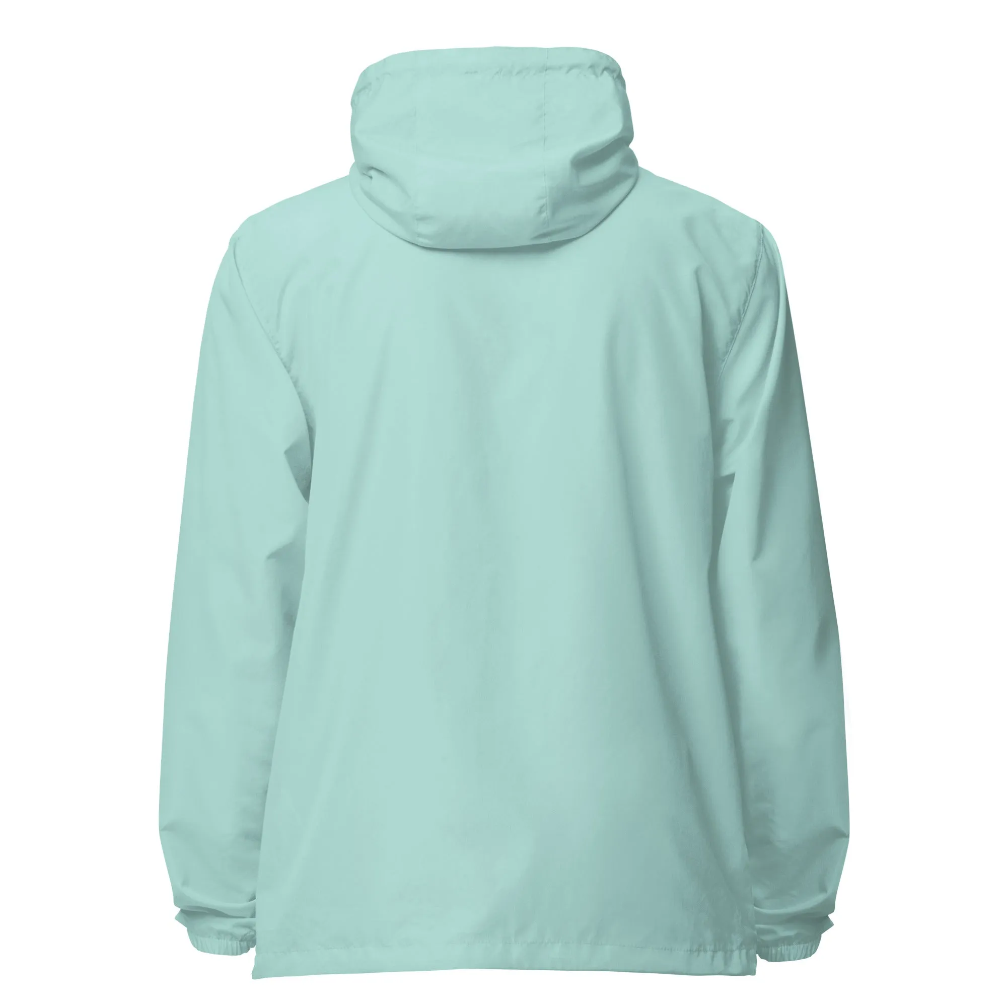 AQUA Unisex Zip Up Windbreaker