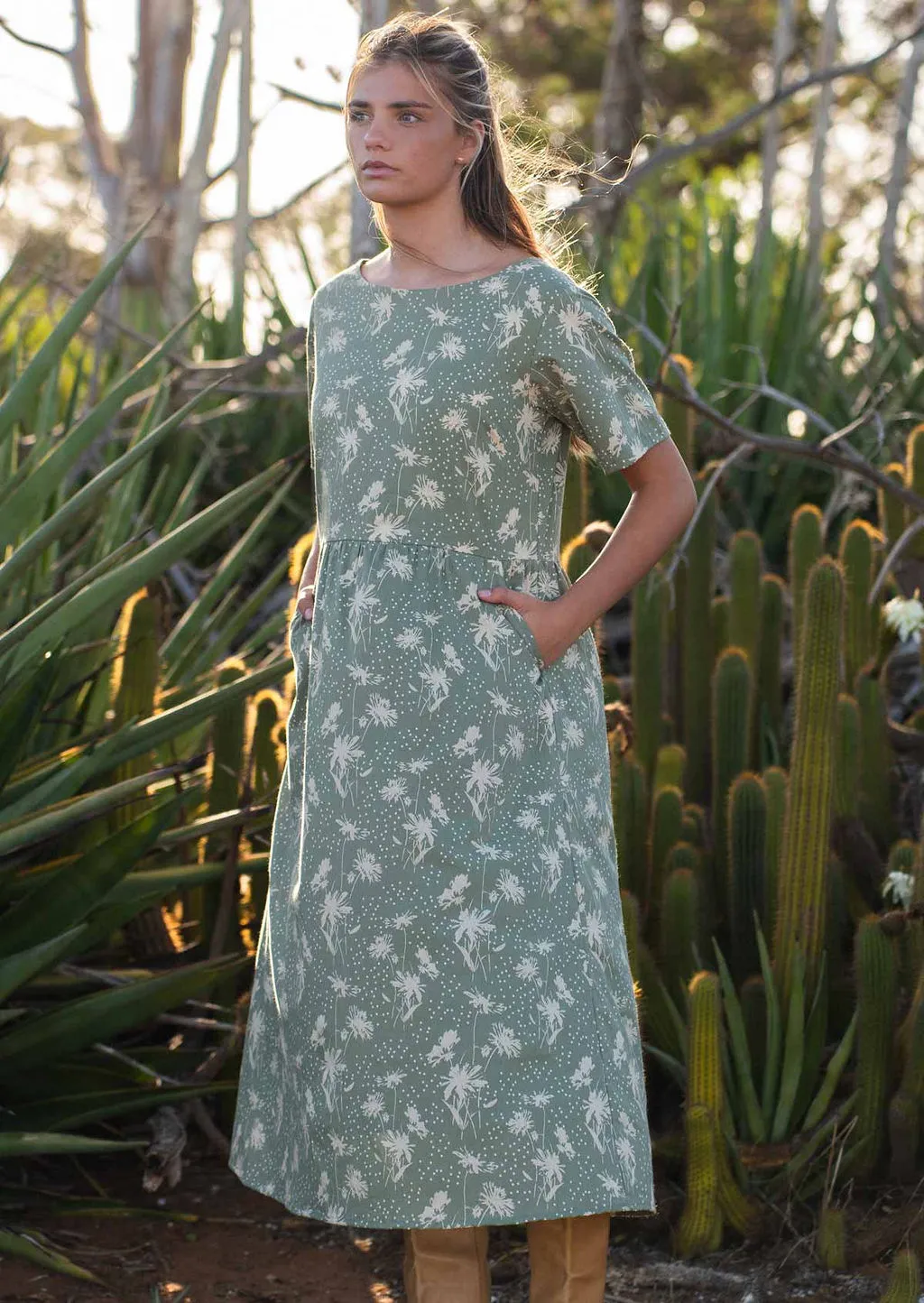 August Dress Cascade