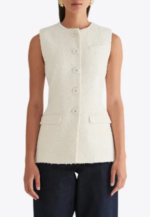 Bailey Tweed Tailored Vest