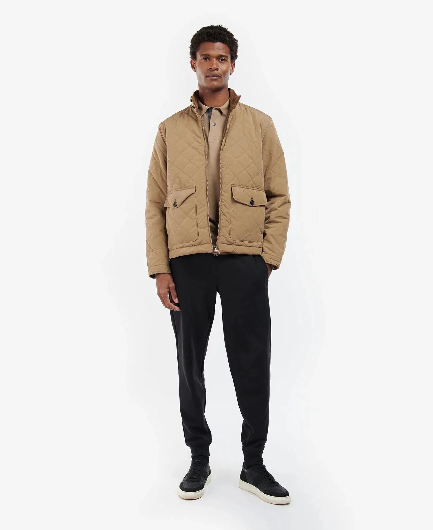BARBOUR HITCHEN QUILTED JACKET - SAND
