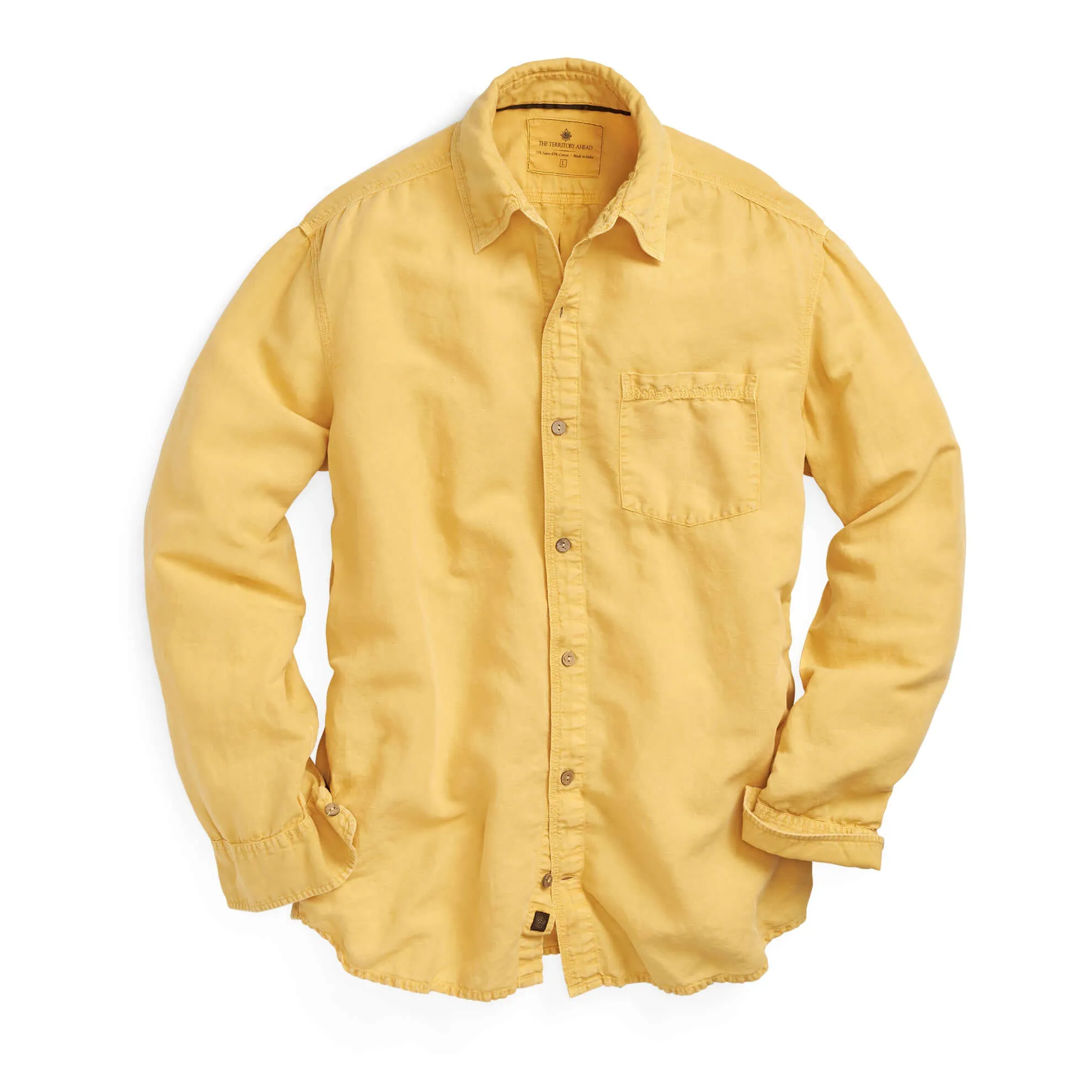 Beachwashed Linen-Cotton Shirts - Tall