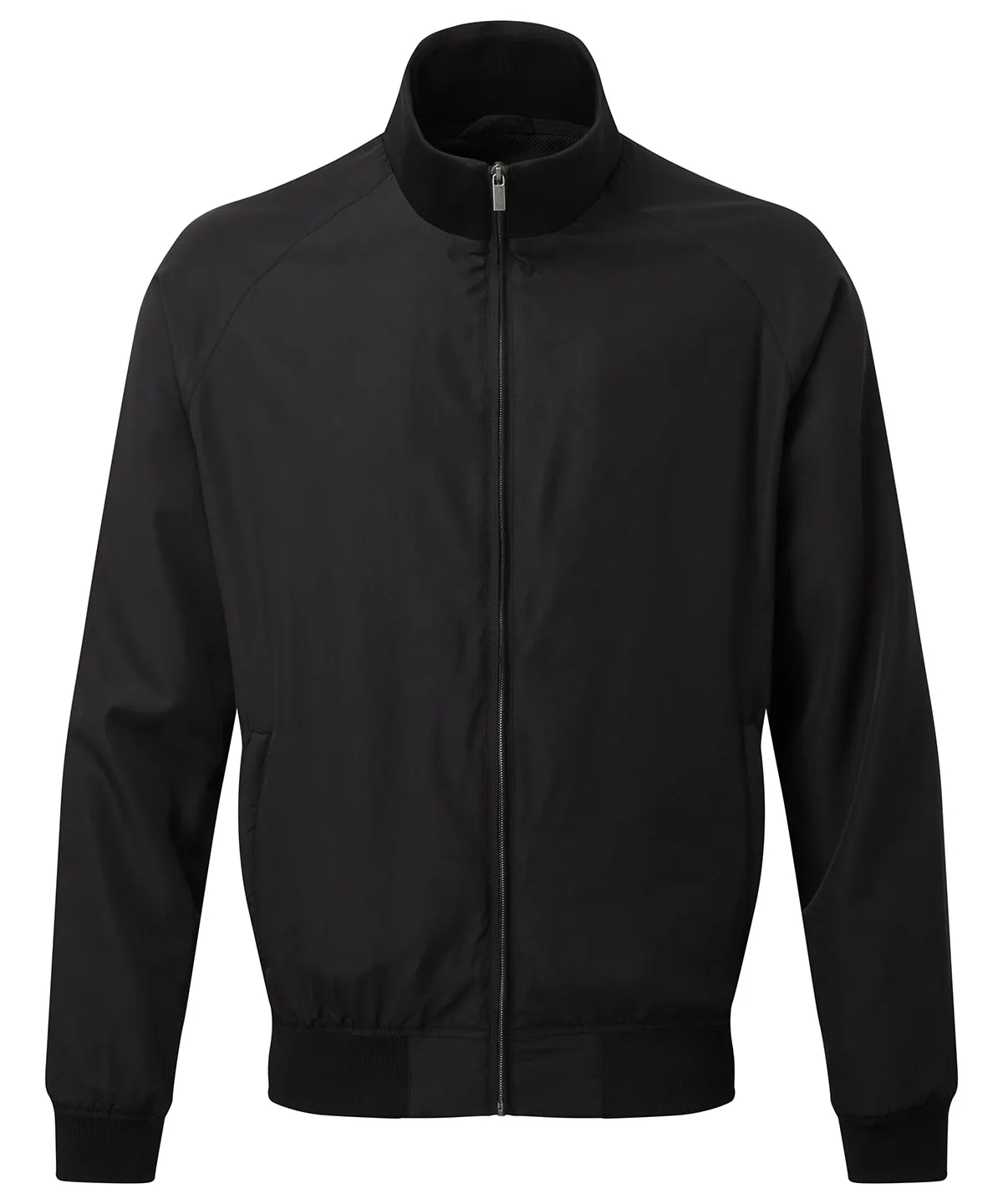 Black - Men's Harrington jacket