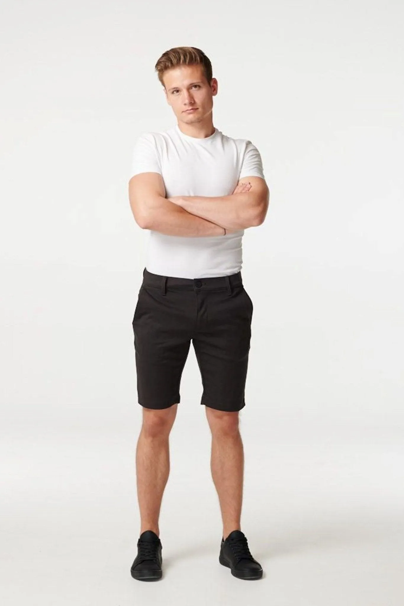 Chino Shorts - Mørk grå