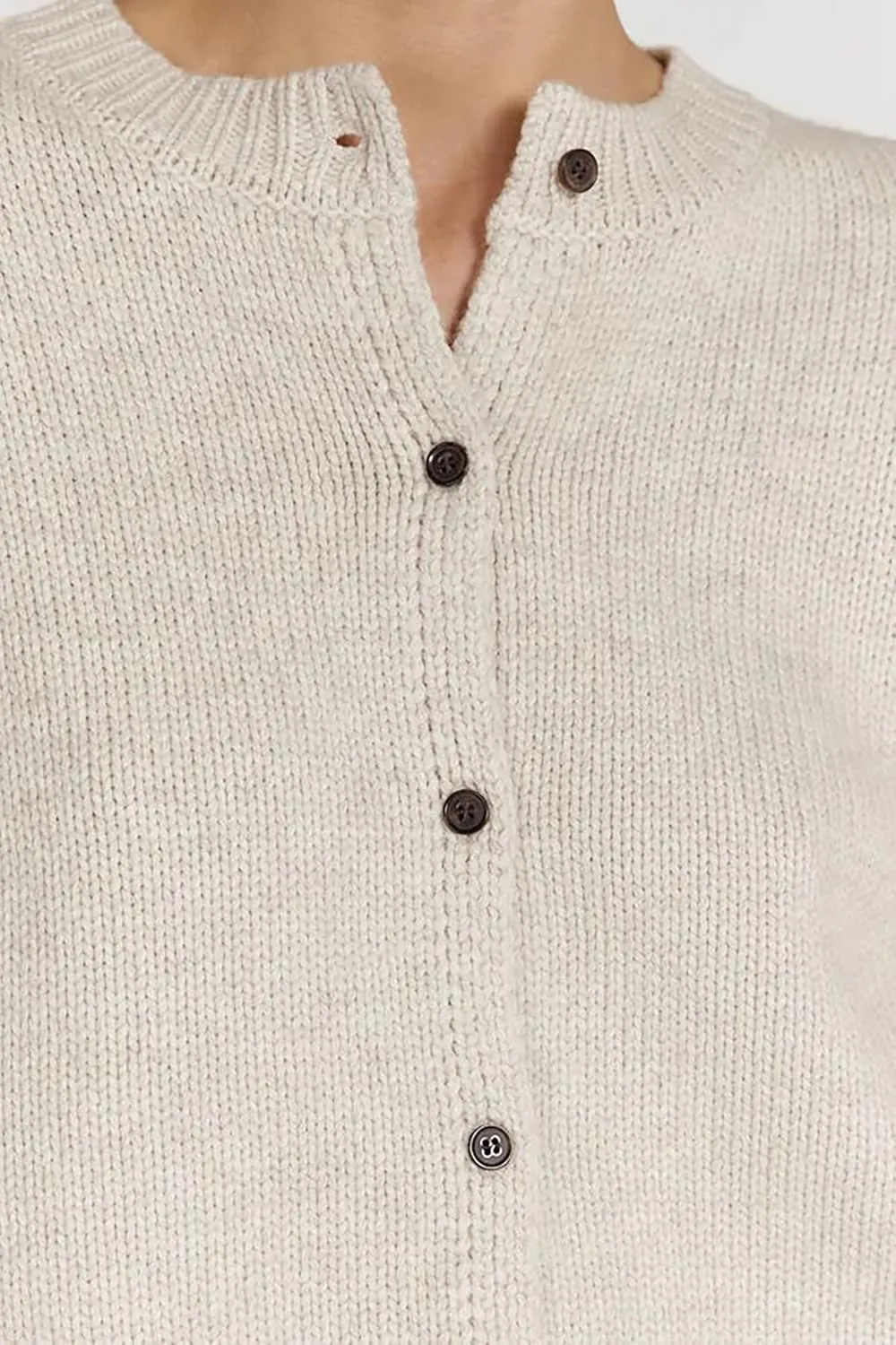 Cioatin Women Long Sleeve Button Down Knit Crop Cardigan Open Front Lightweight Sweater Pullover Fall Outfits Tops