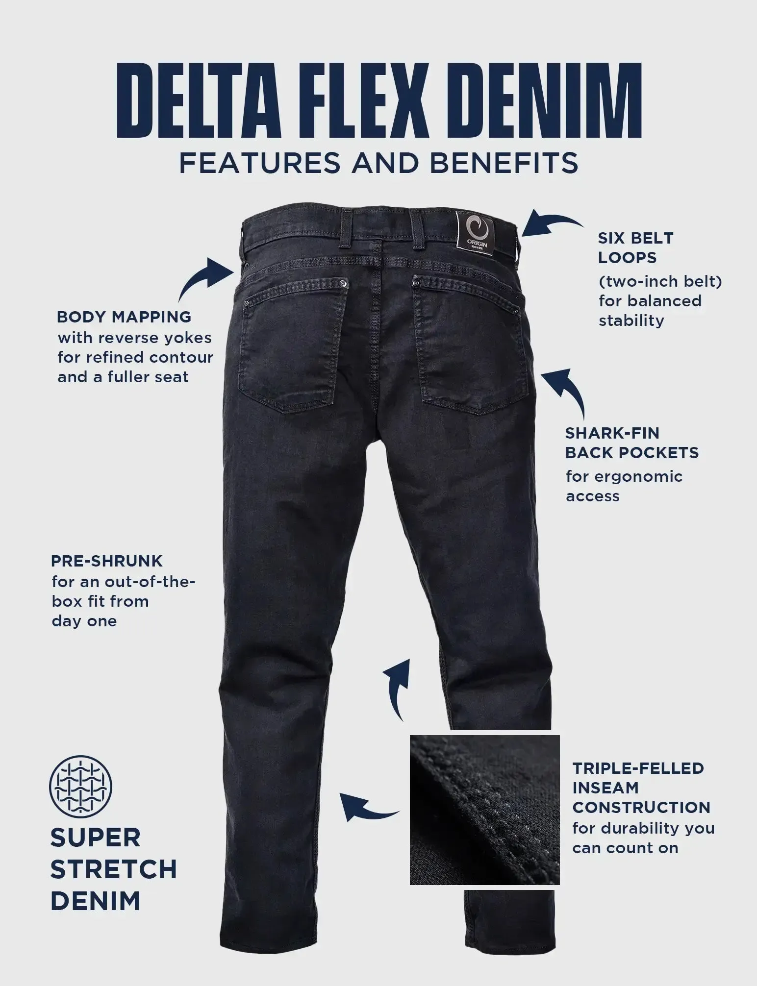 DELTA FLEX JEANS - SLIM