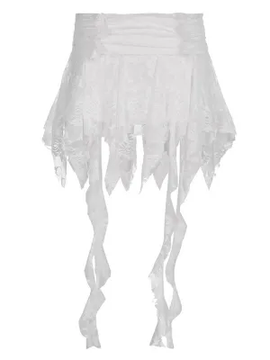 Florence lace ribbon skirt