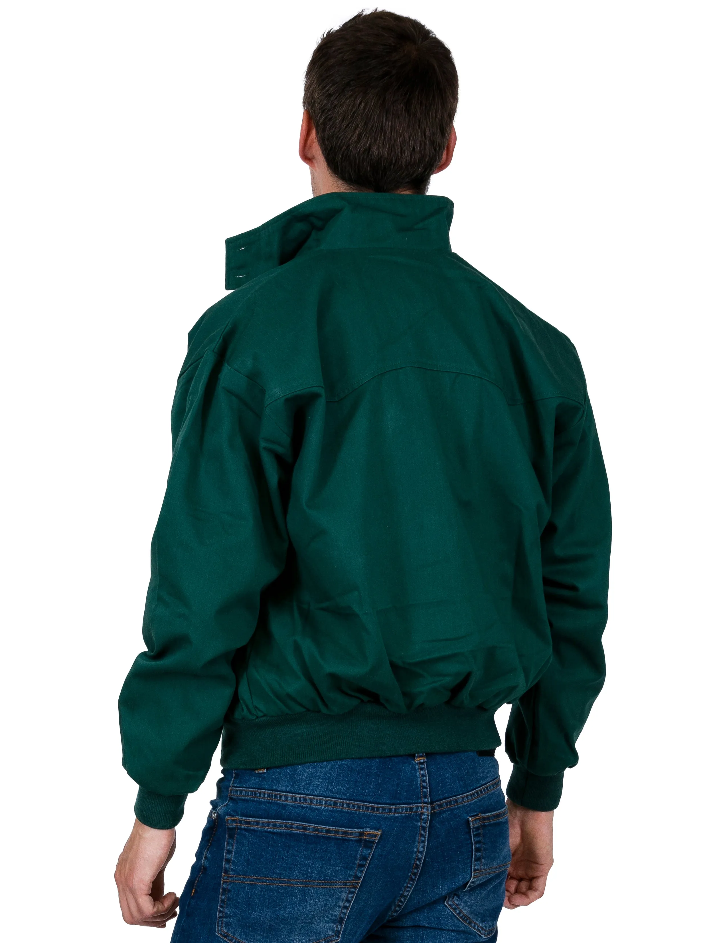 Harrington Jacket - Bottle Green