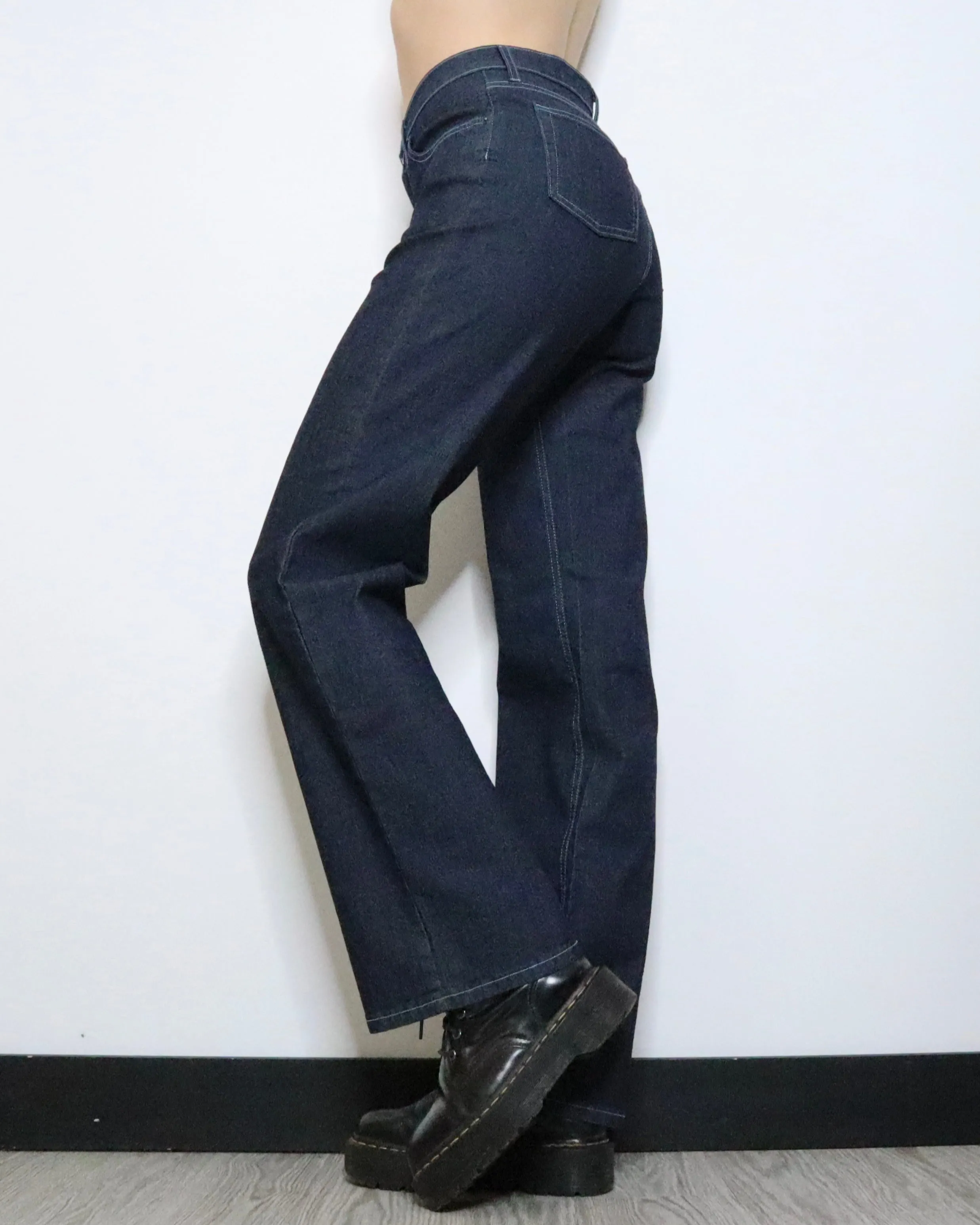 High Waisted Wide Leg Jeans