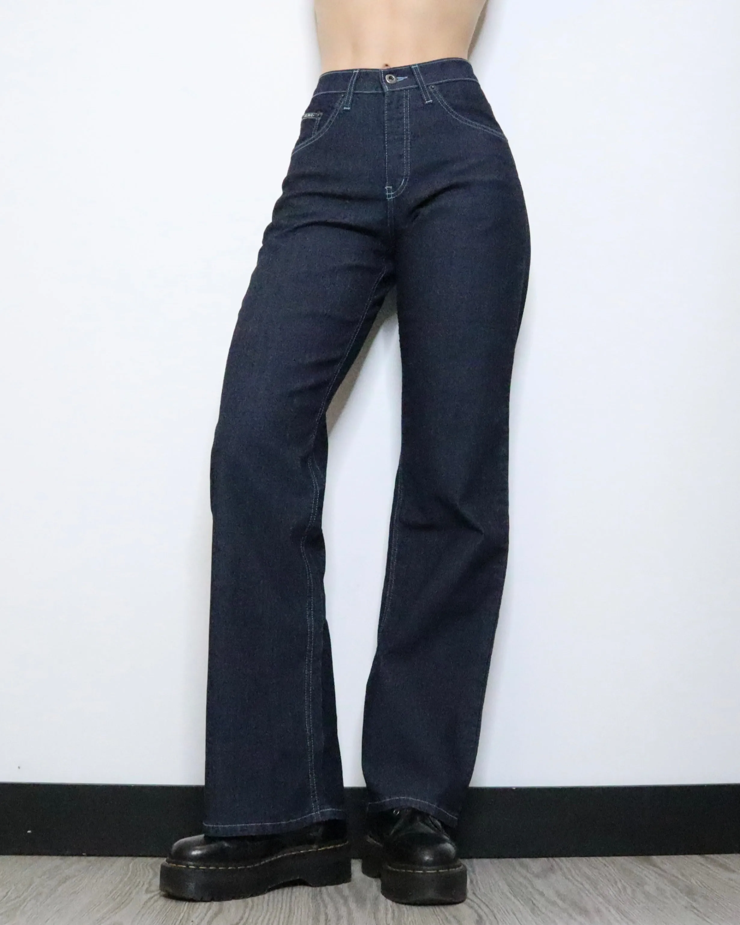 High Waisted Wide Leg Jeans