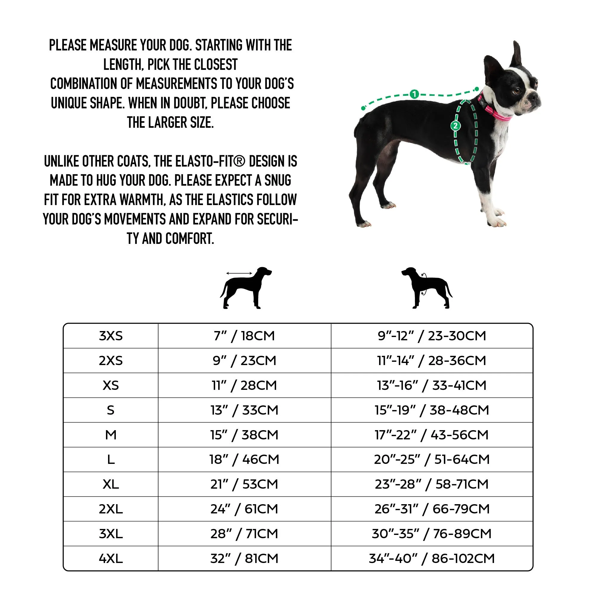Insulated Waterproof Dog Raincoat – Elasto-Fit Design with Sherpa Lining