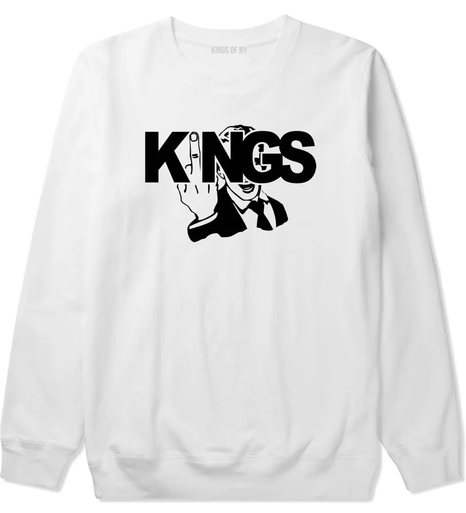 KINGS Fck You Middle Finger Crewneck Sweatshirt