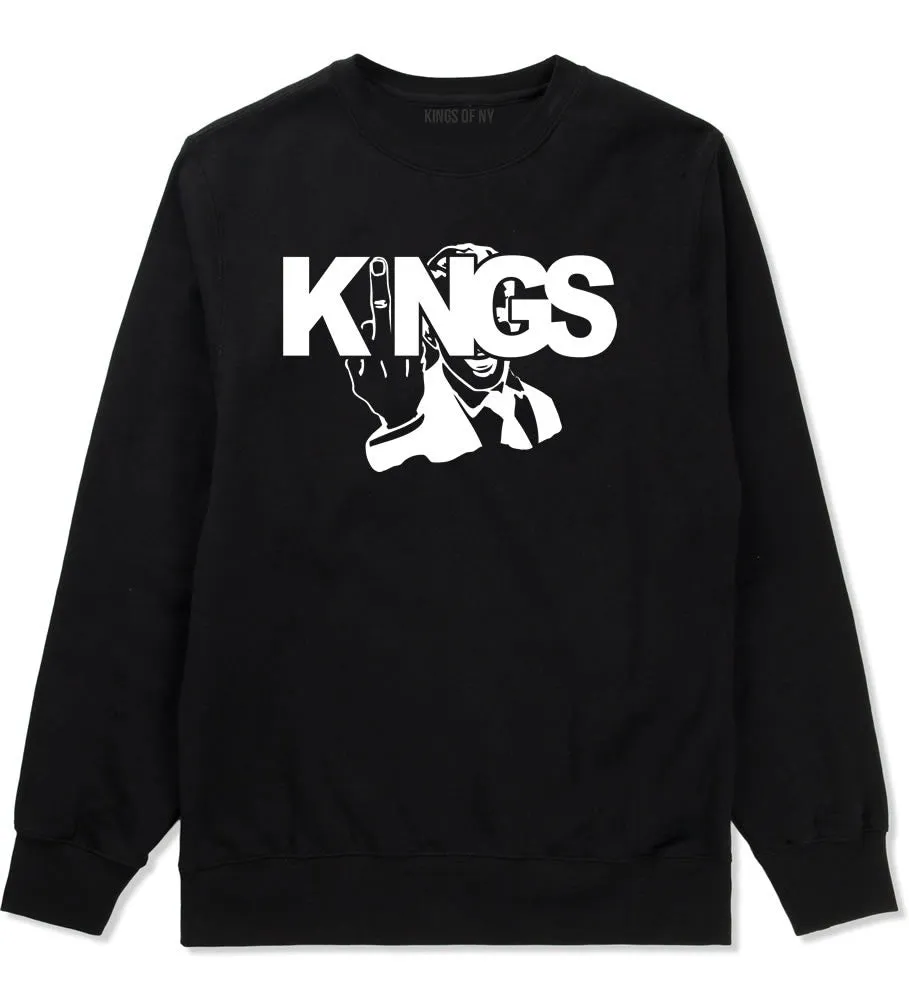 KINGS Fck You Middle Finger Crewneck Sweatshirt