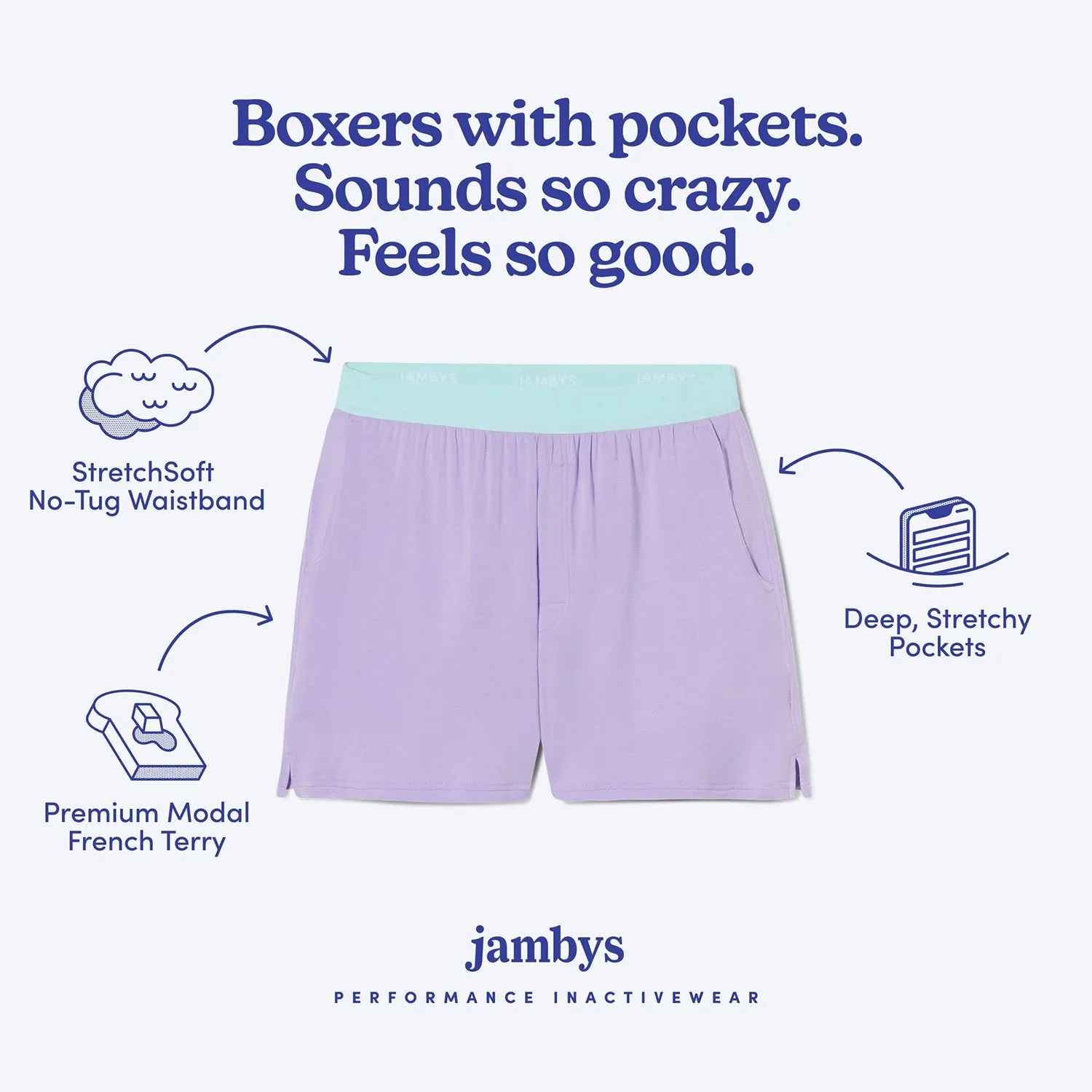 Lavender/Mint 3-Pack Jambys
