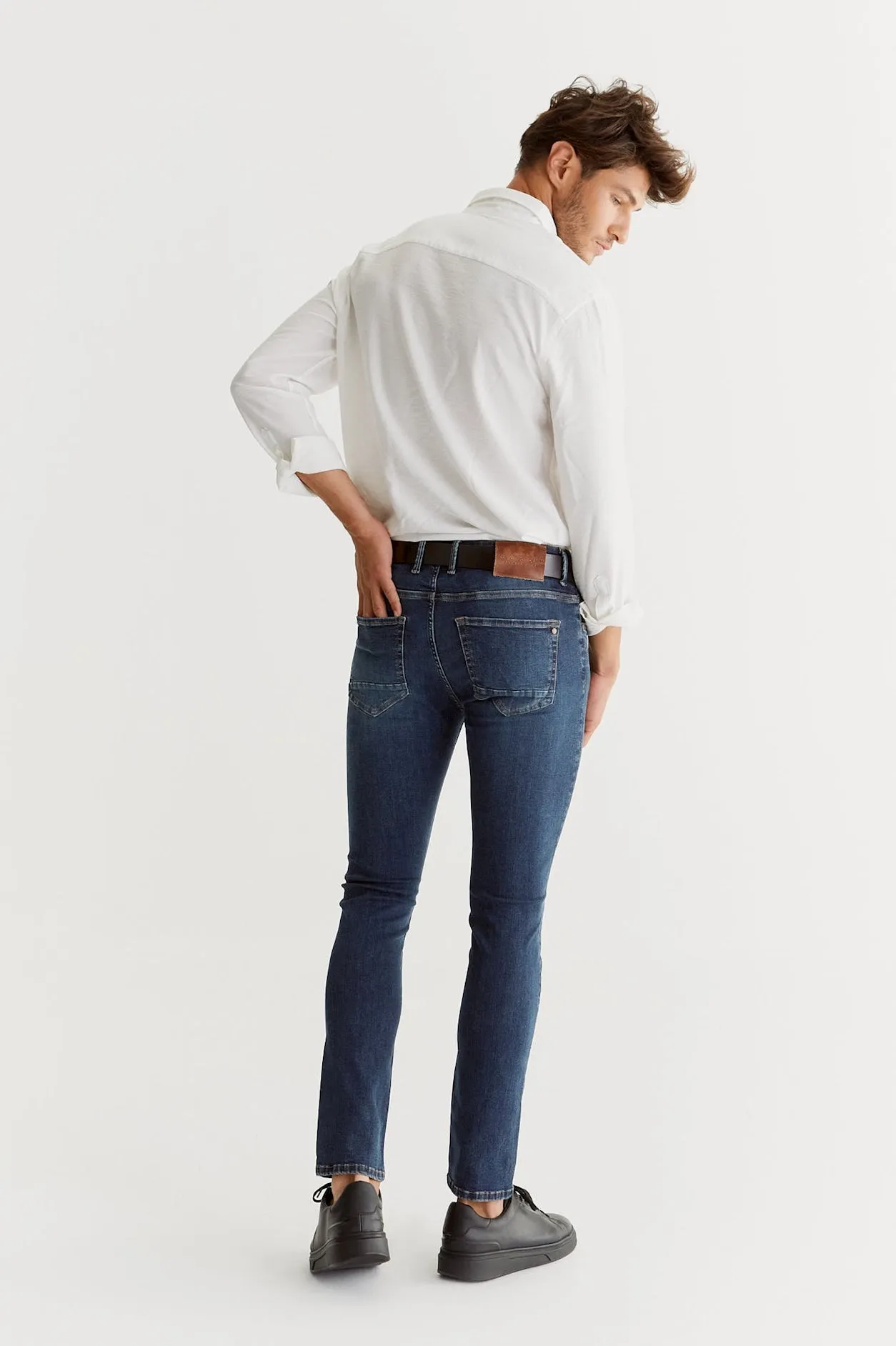 Leo - Slim Fit Stretch - Green Way