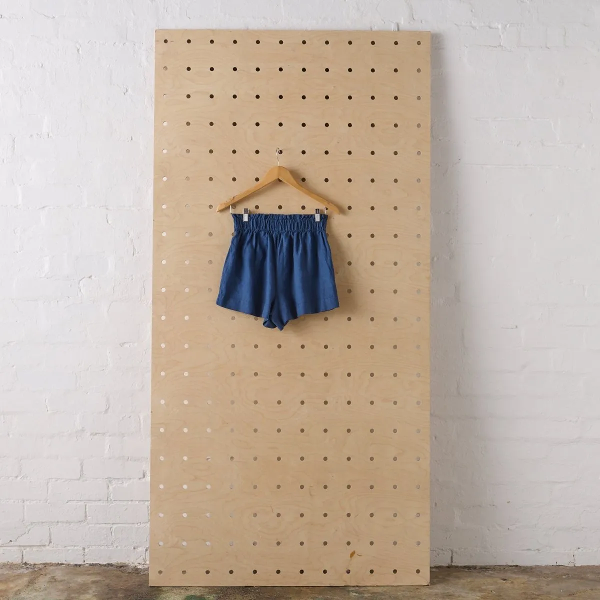 Linen Short - Navy