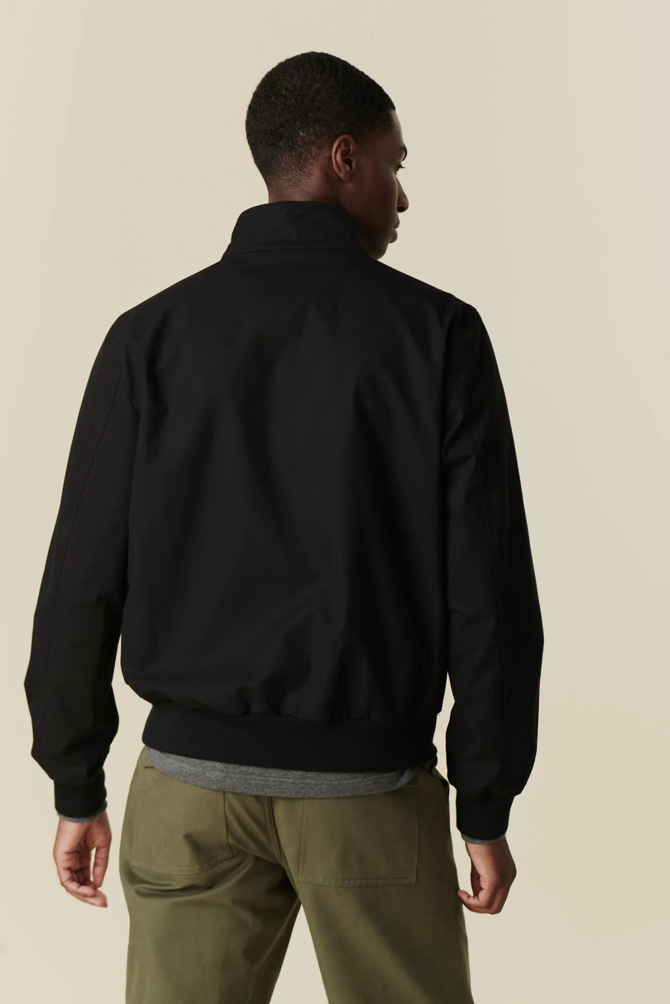 Men's Harrington Jacket - Black