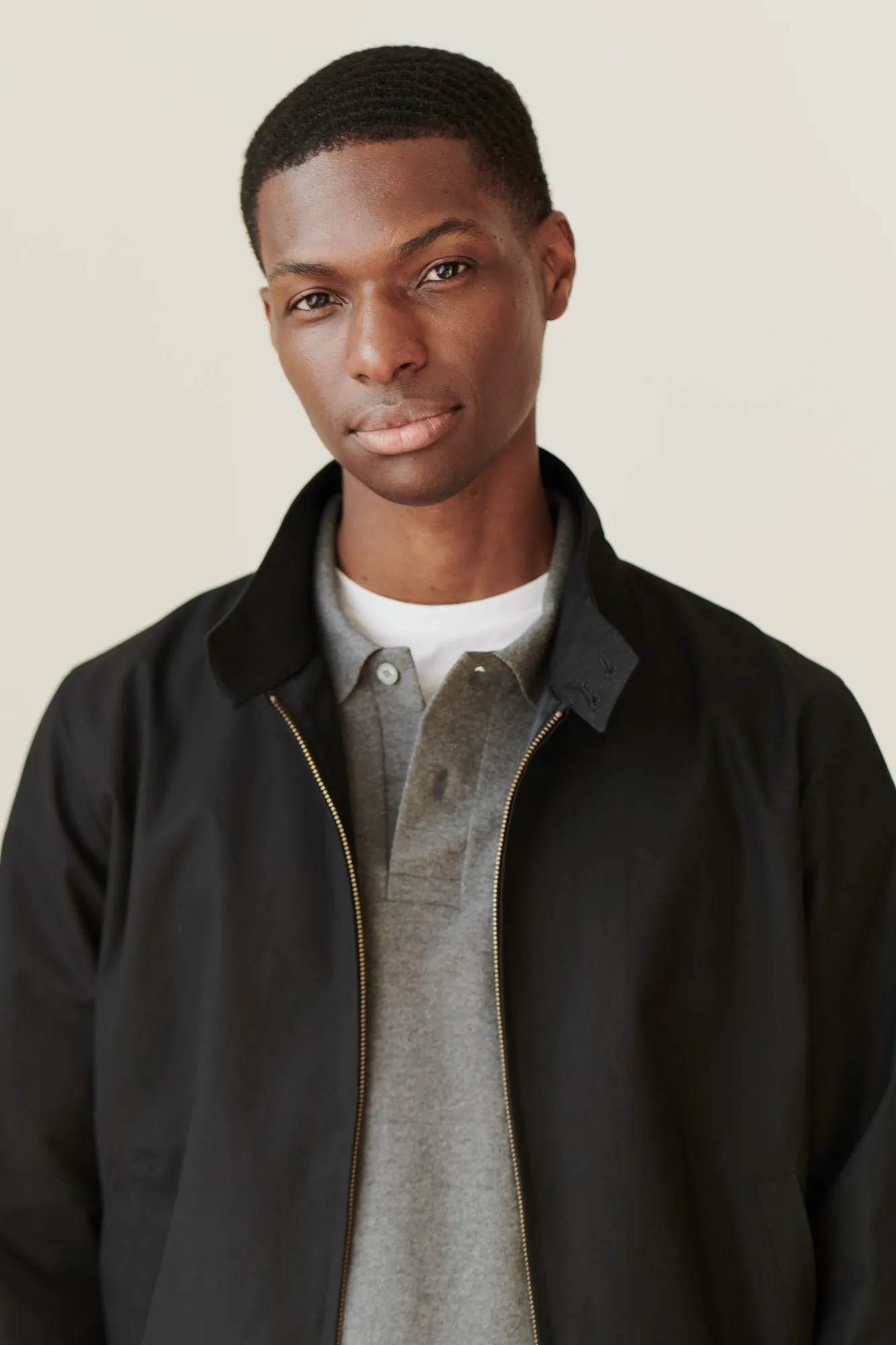Men's Harrington Jacket - Black