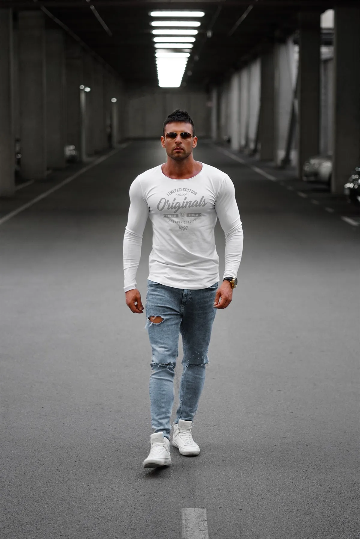 Mens Long Sleeve T-shirt "Originals" MD961