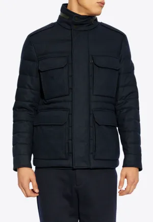 Munt Hooded Zip-Up Down Jacket