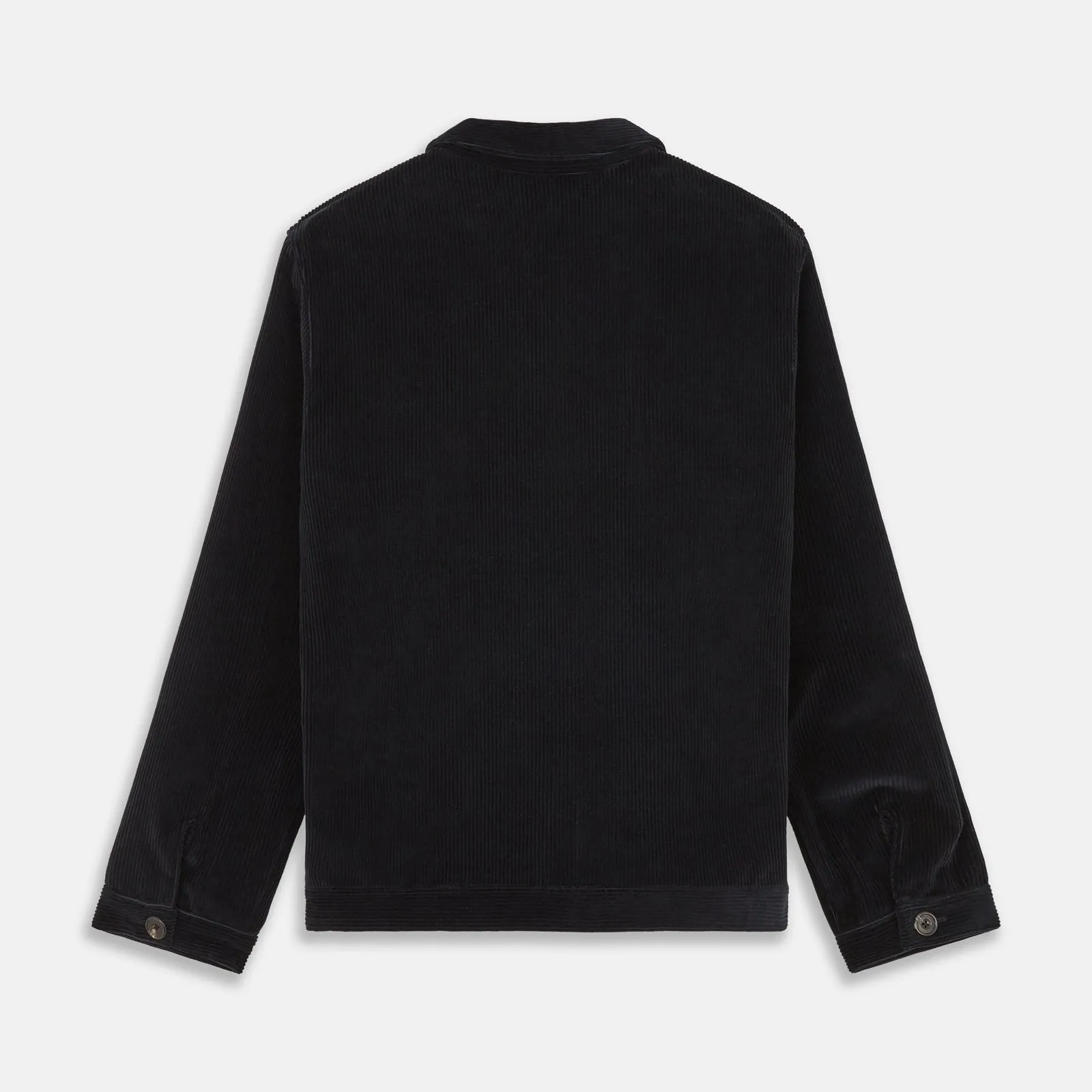 Navy Cord Albi Harrington Jacket