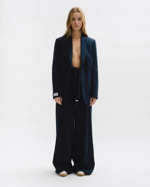 Oversize Linen Tailored Jacket