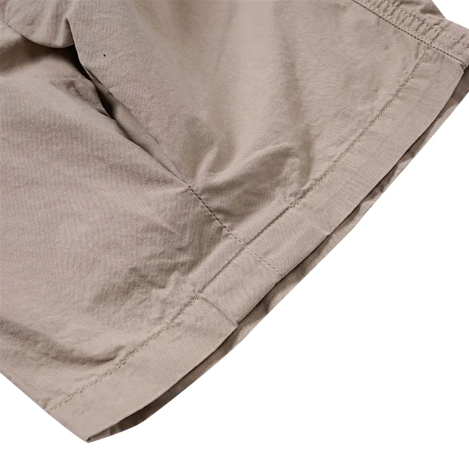 Oversized fit pleated chino short
