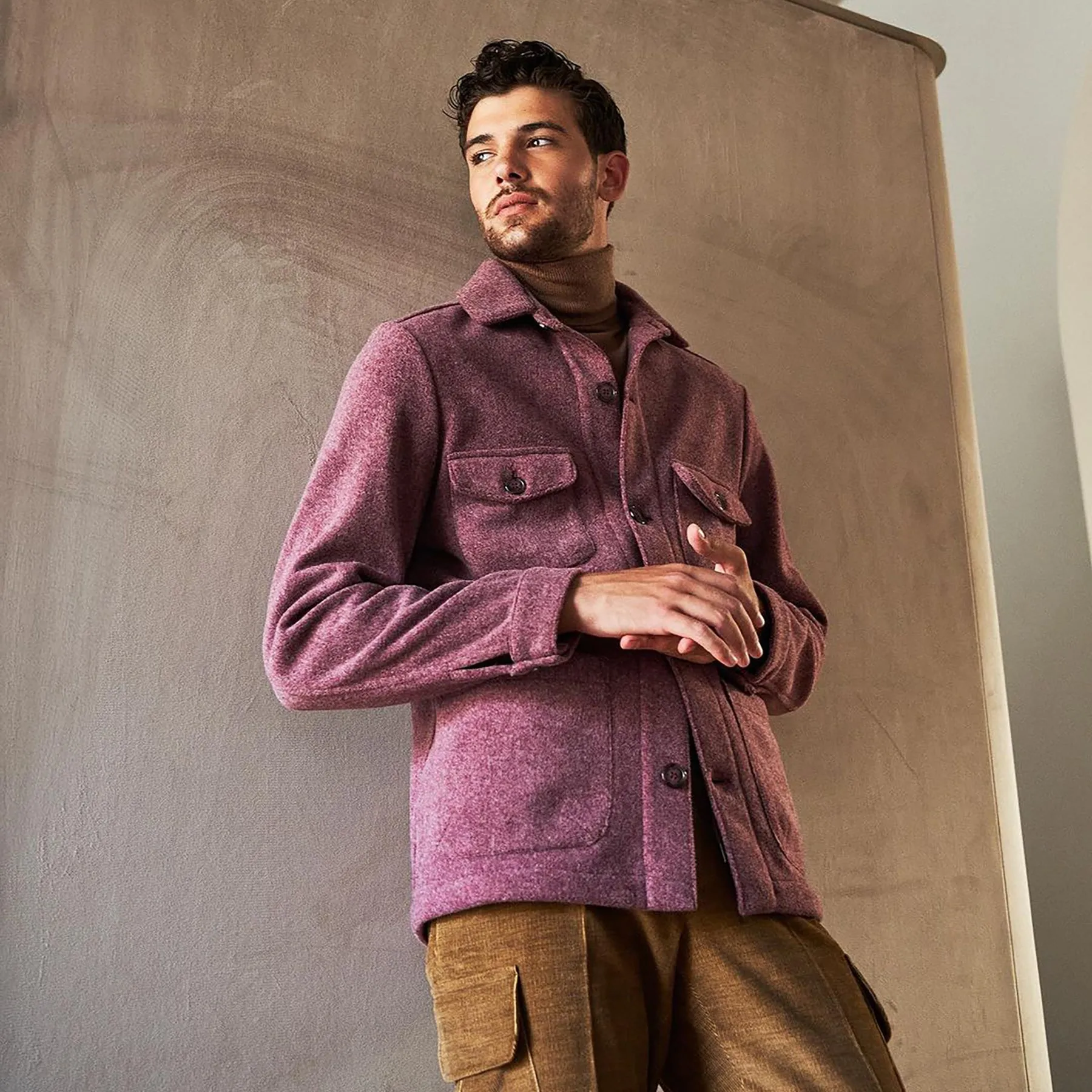 Pietra Salata Courmayeuer Cashmere Shirt Jacket