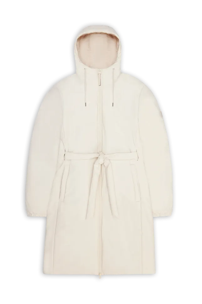 Rains - Lohja Long Insulated Curve Jacket Dune