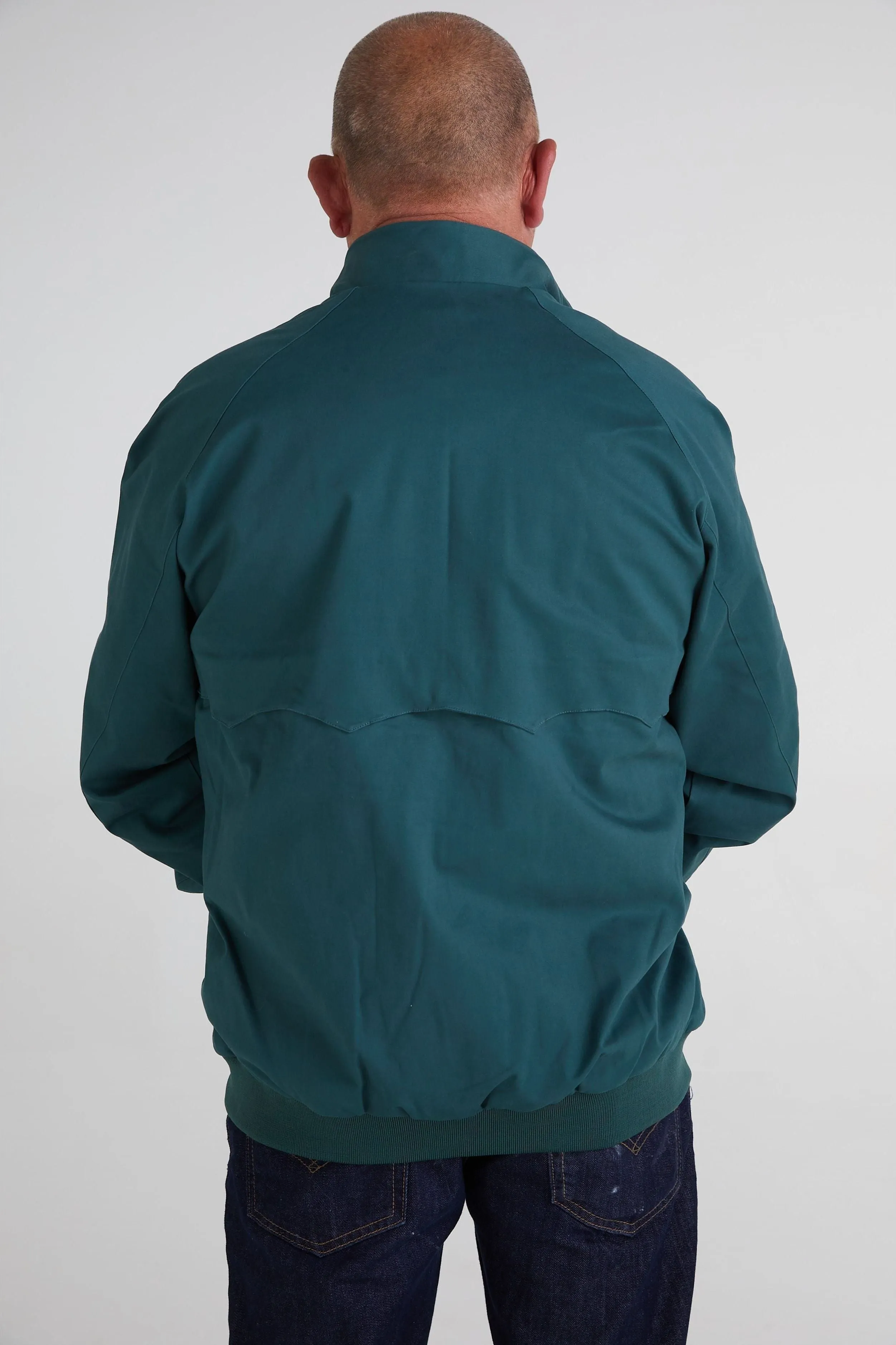 Real Hoxton - Men's Racing Green - Harrington Jacket