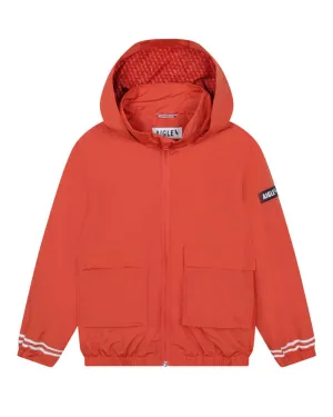 Red Windbreaker