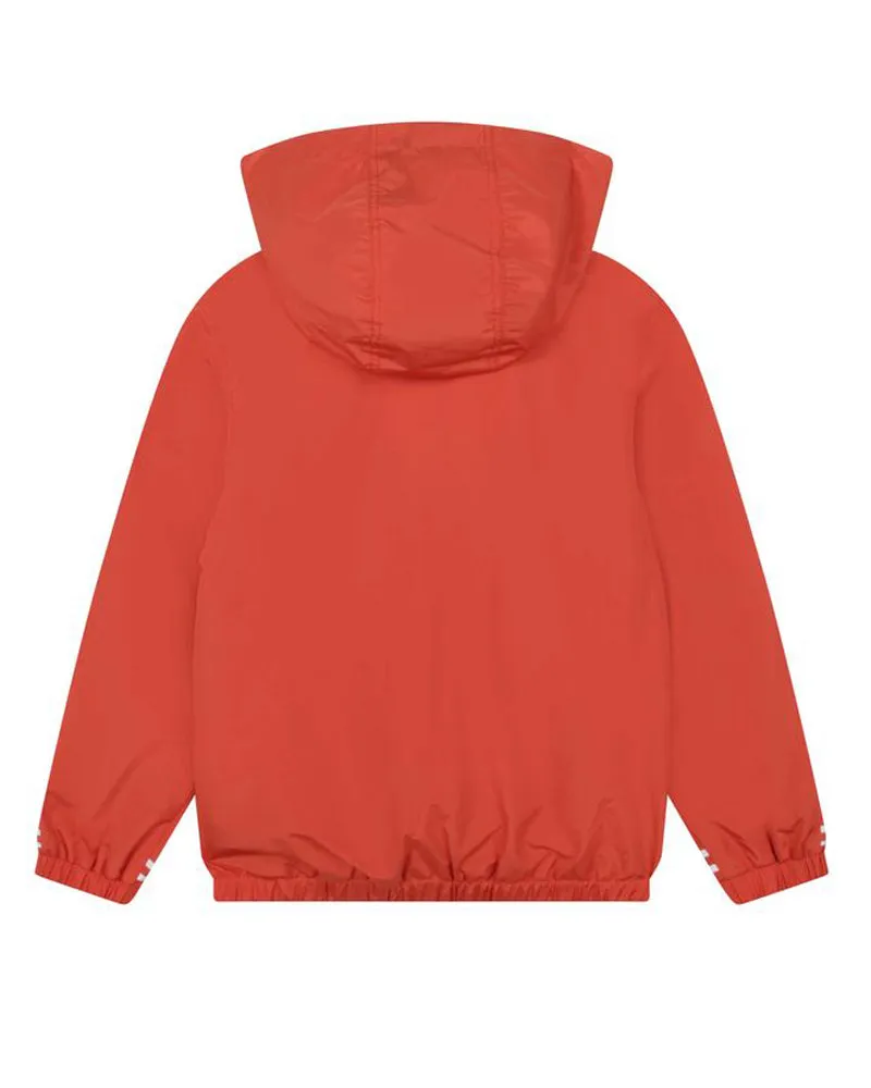 Red Windbreaker