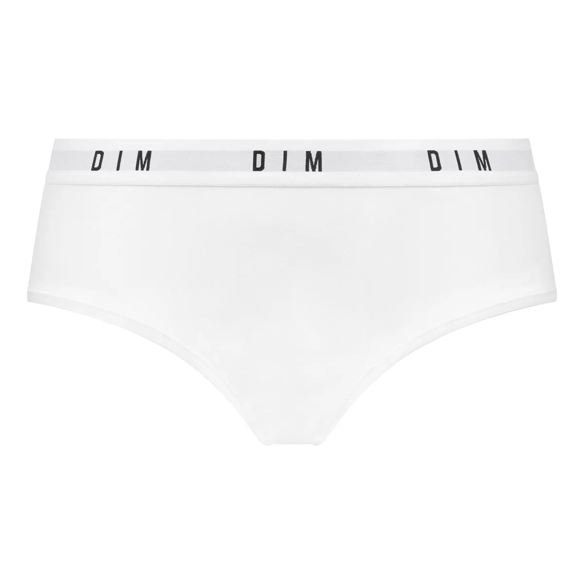 Shorty femme en coton modal Blanc DIM Originals
