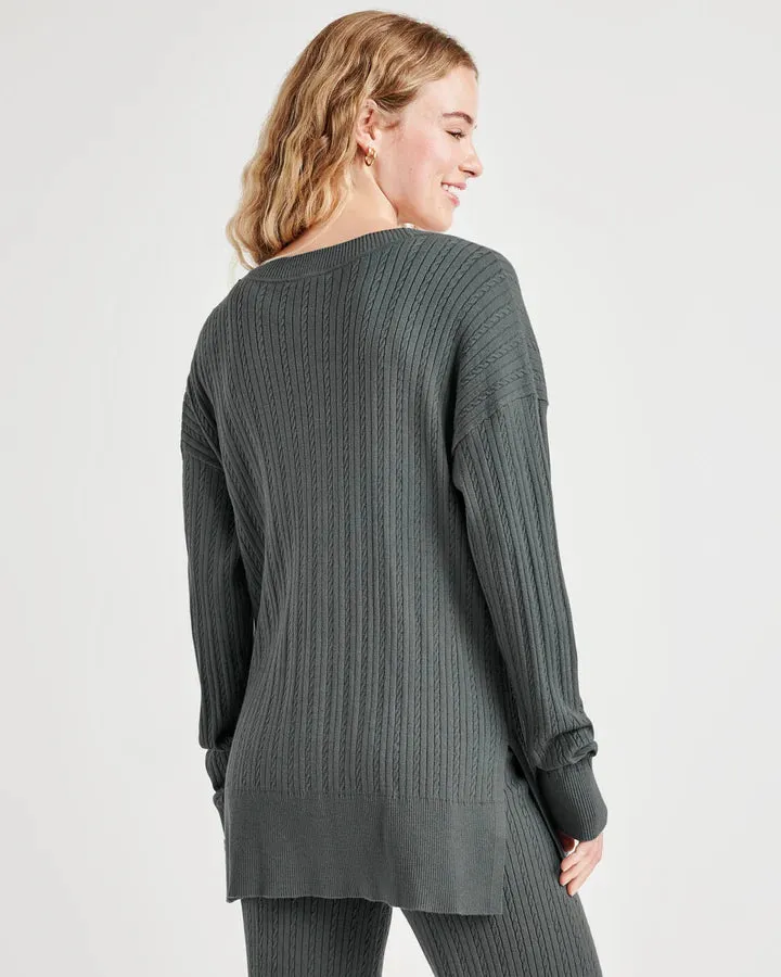 Splendid Veronica Cable Cardigan