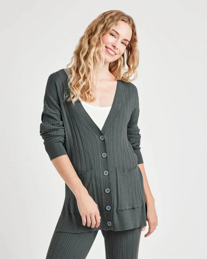 Splendid Veronica Cable Cardigan