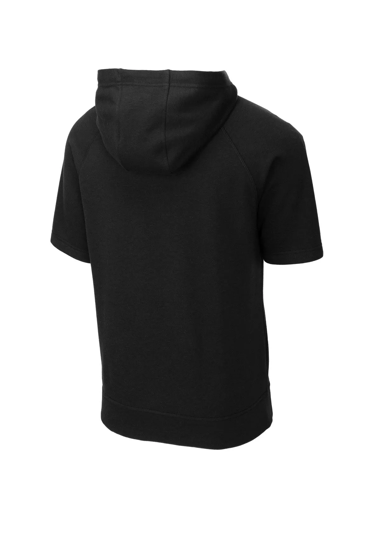 Sport-Tek PosiCharge Tri-Blend Wicking Fleece Short Sleeve Hooded Pullover ST297