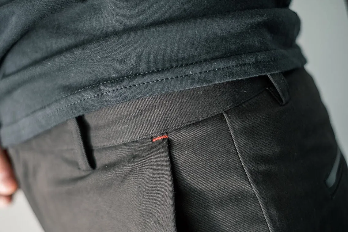 Strandvägen Women's Black Cycling Chino Shorts
