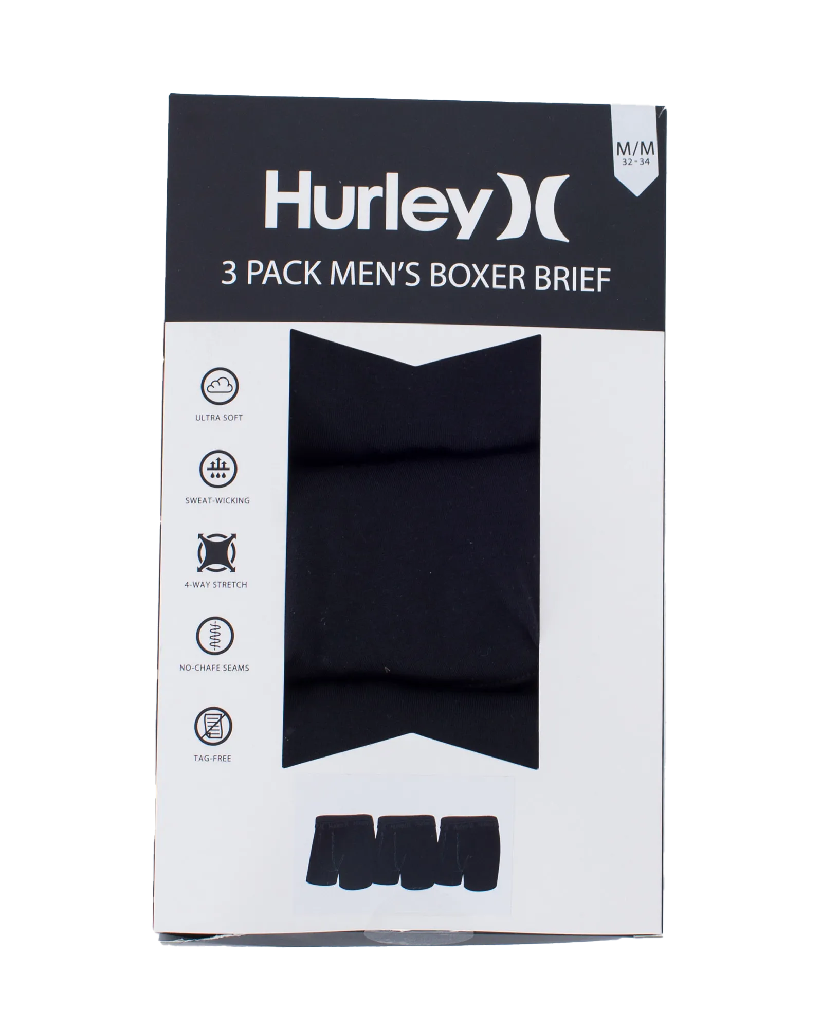 Supersoft Boxers (3 Pack) in Black