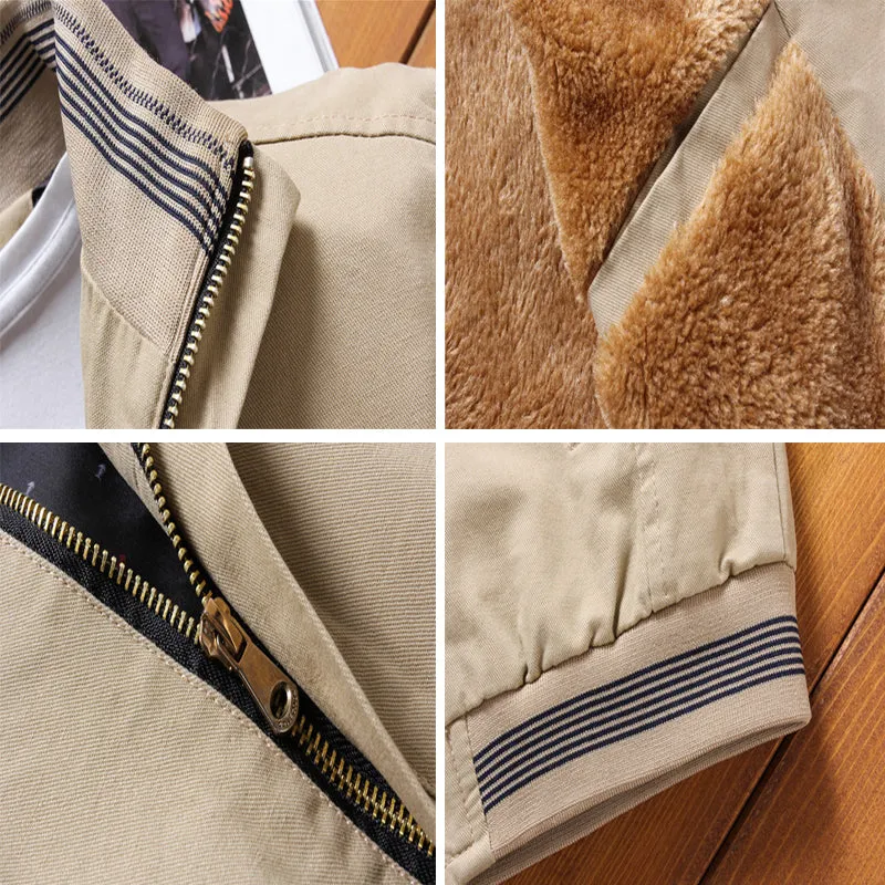The Pollastri Fleece Thick Warm Jacket