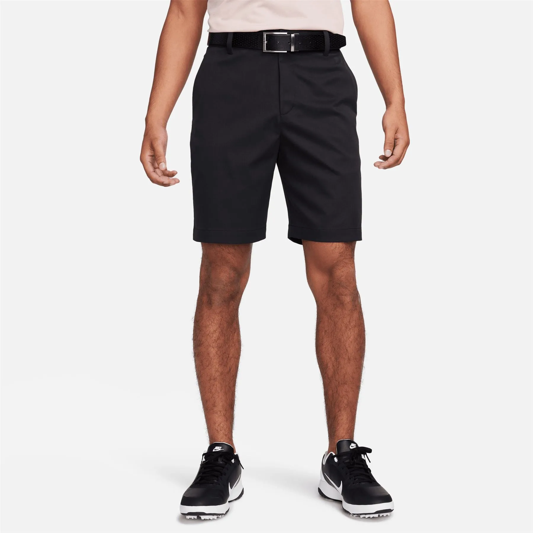 Tour 8 Inch Chino Golf Shorts Black/Black - 2024