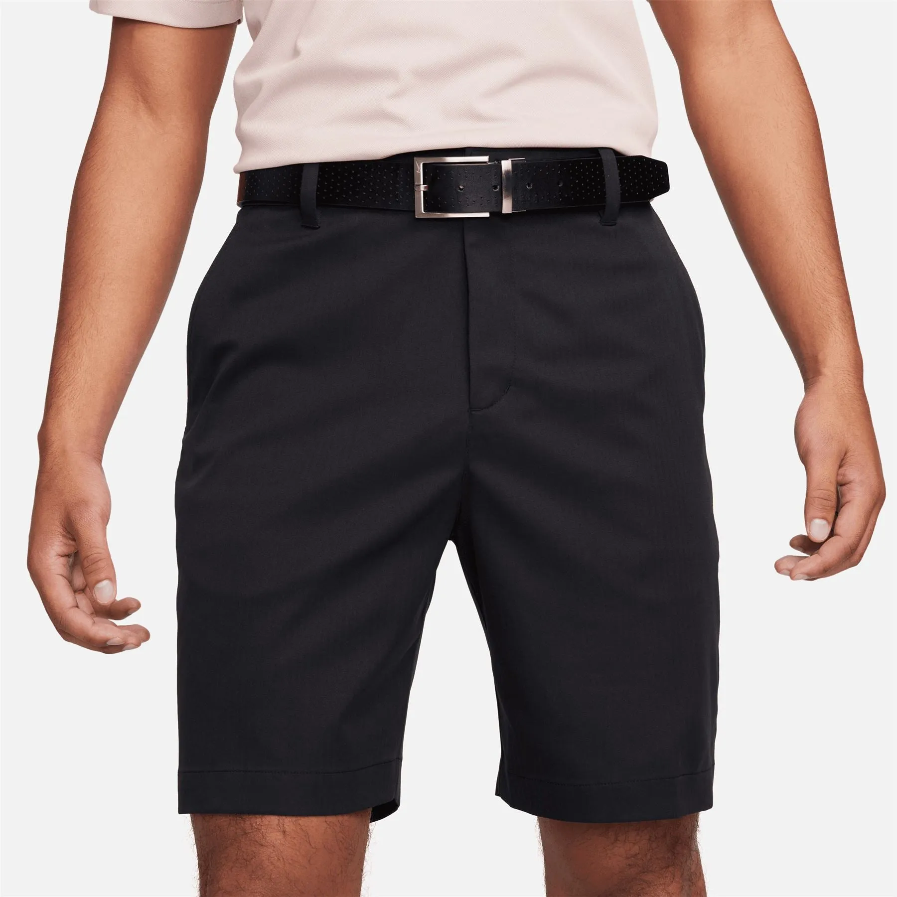 Tour 8 Inch Chino Golf Shorts Black/Black - 2024
