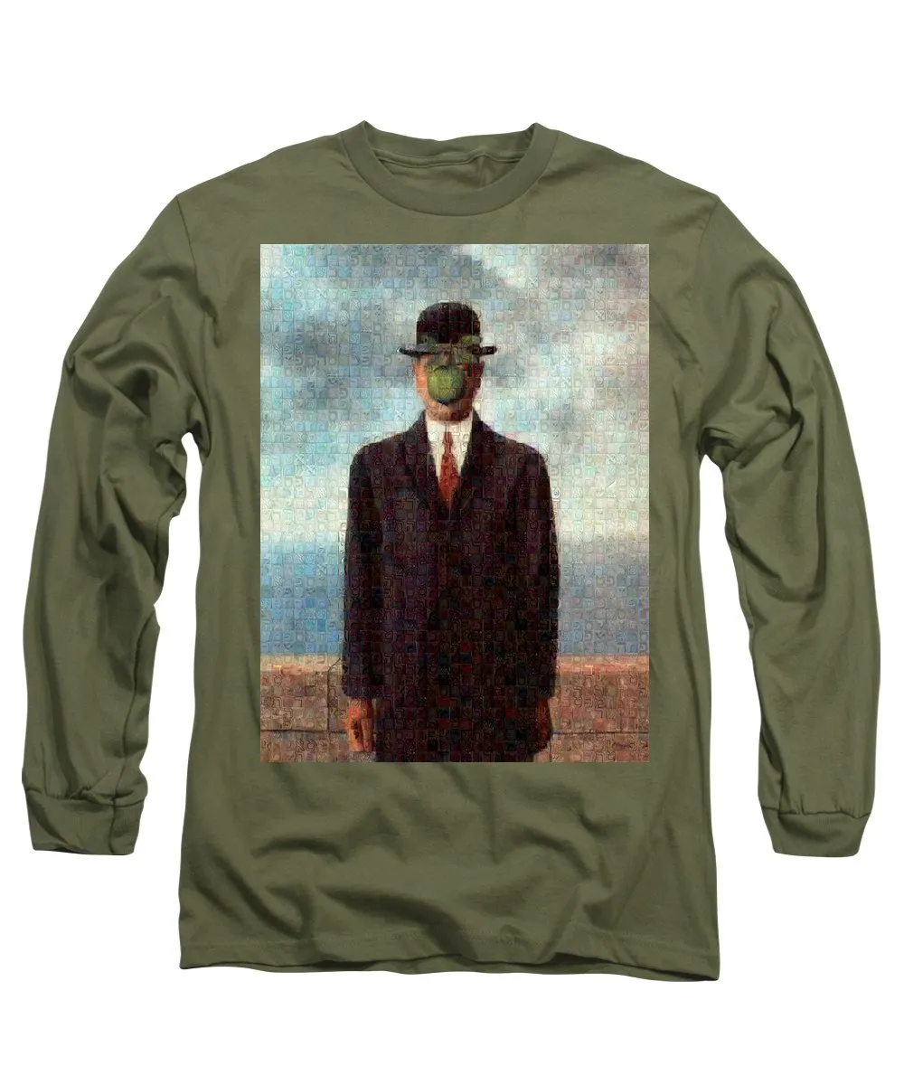 Tribute to MAgritte - Long Sleeve T-Shirt
