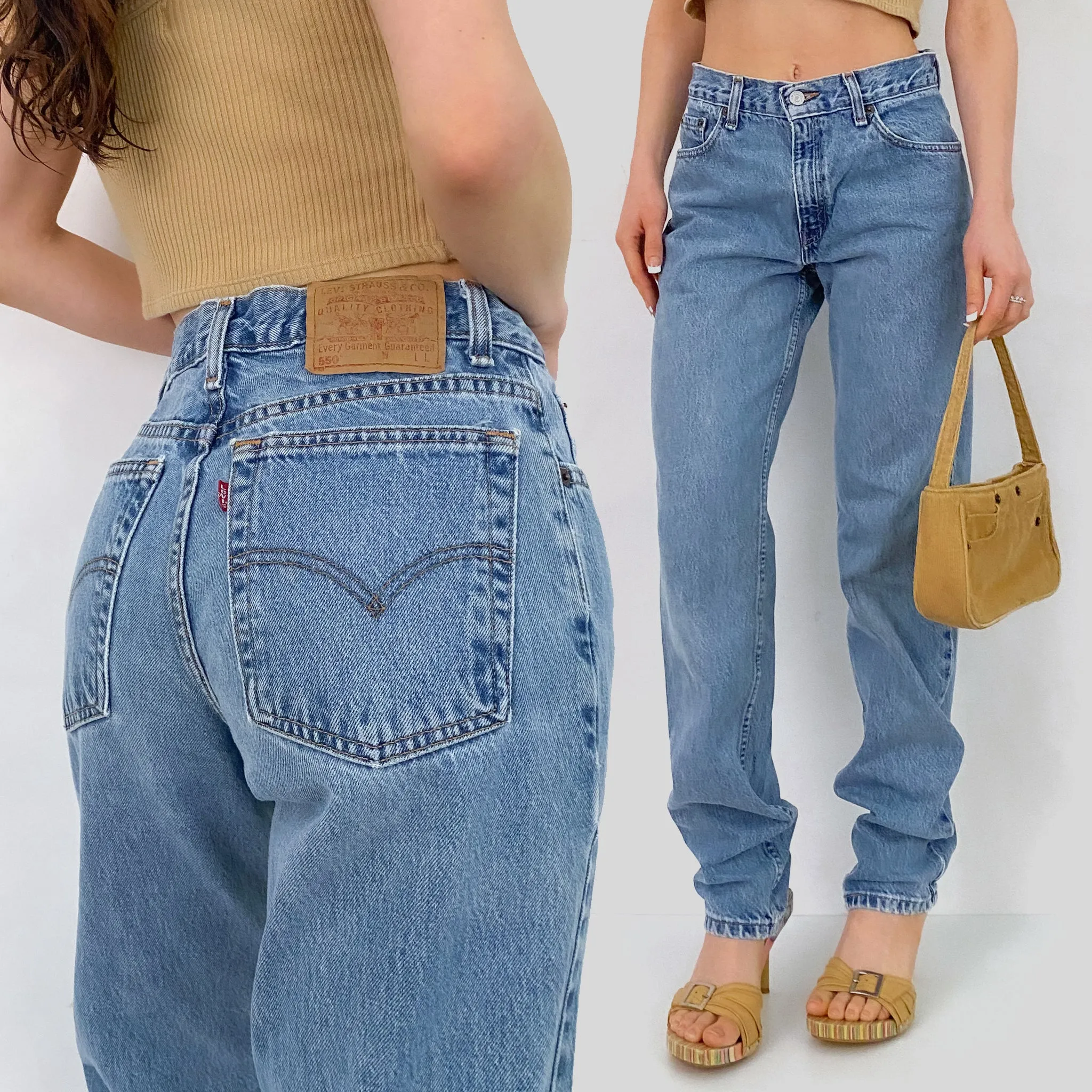 Vintage 2000 550 High Rise Levi's - 29