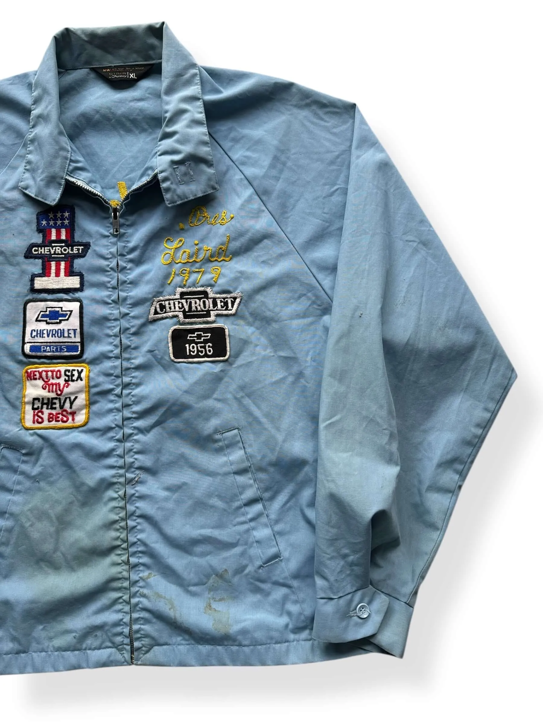 Vintage Chevy Patched Jacket SZ XL