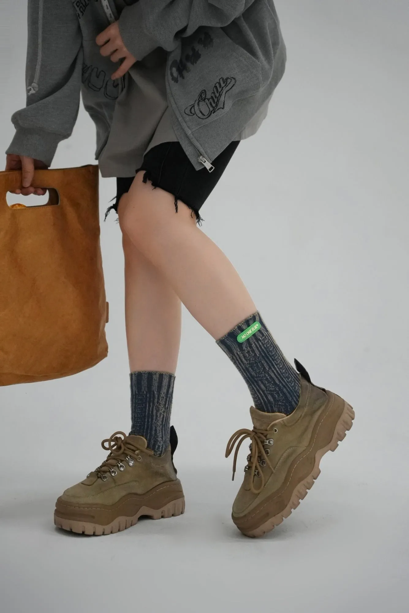 Vintage Wash Ankle Socks